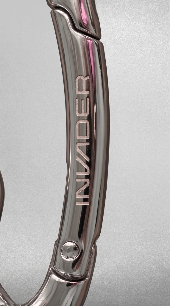Laser Engraved INVADER Carabiner