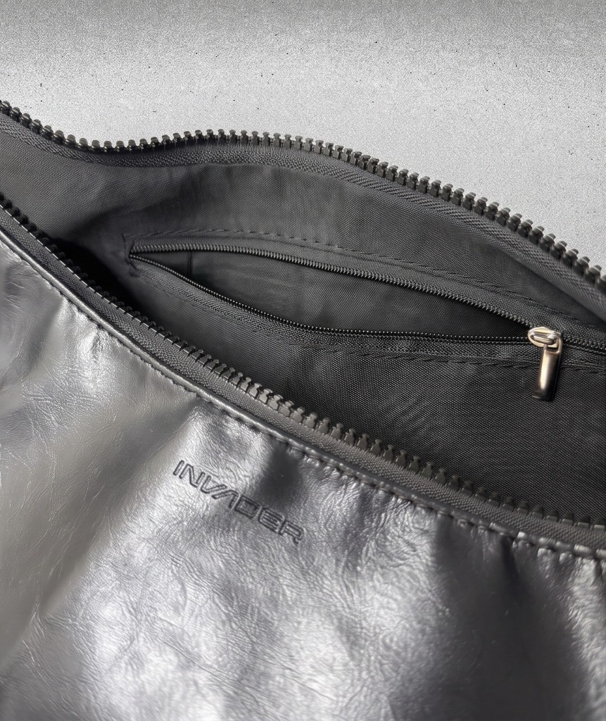Debossed INVADER Logo and YKK Zipper